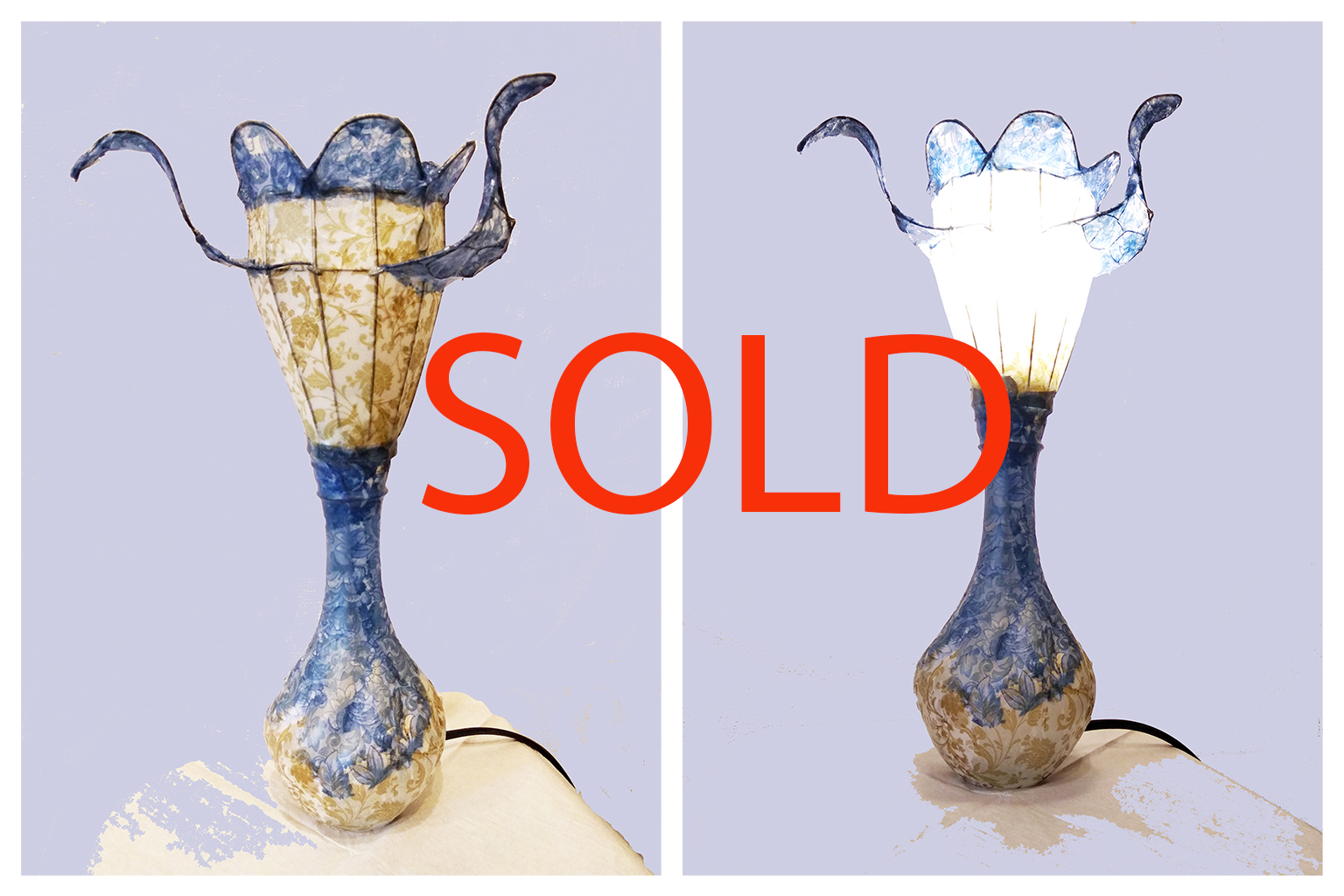 S2קx בקבוק כחול לבן